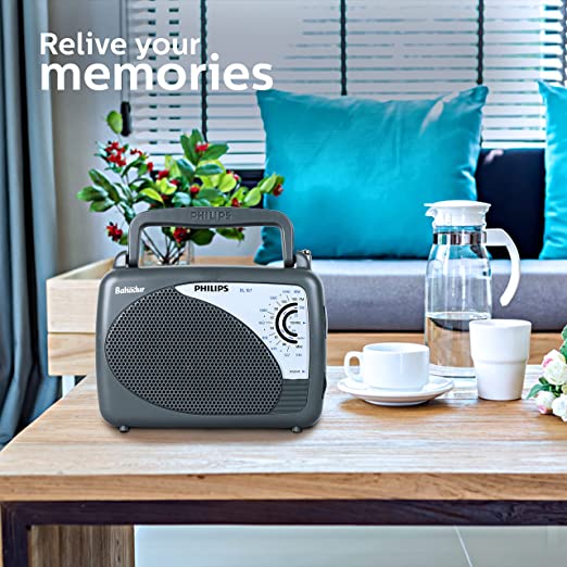 Philips Radio DL167/94 with MW/SW/FM Bands, 2xR20 (UM1),External 3V DC (Optional)(OPEN BOX) Philips Radio DL167/94 with MW/SW/FM Bands, 2xR20 (UM1),External 3V DC (Optional)(OPEN BOX)